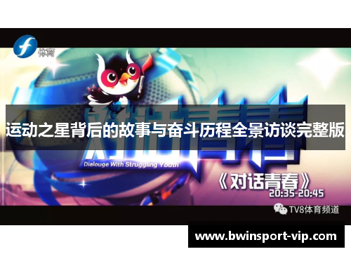 运动之星背后的故事与奋斗历程全景访谈完整版